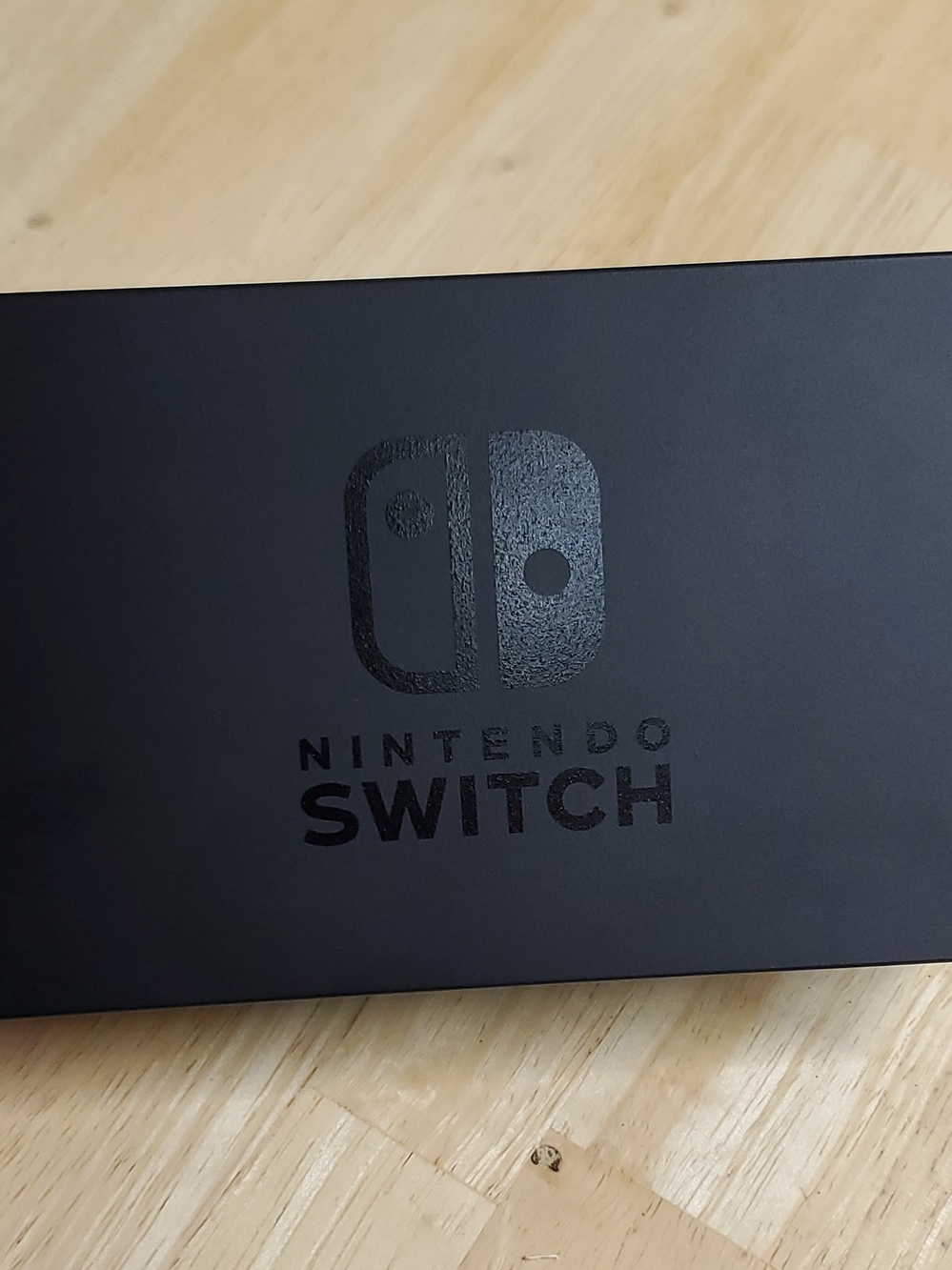 Nintendo Black Switch Docking Station with Logo